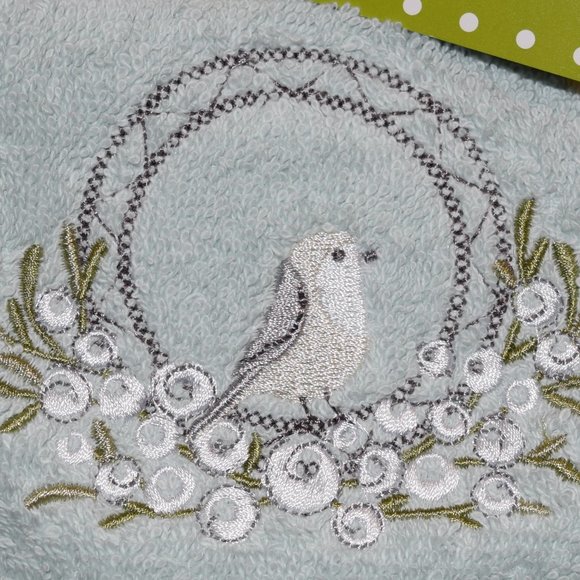 Winter Wonderland Set of 2 Finger Tip Towels - Picture 3 of 3